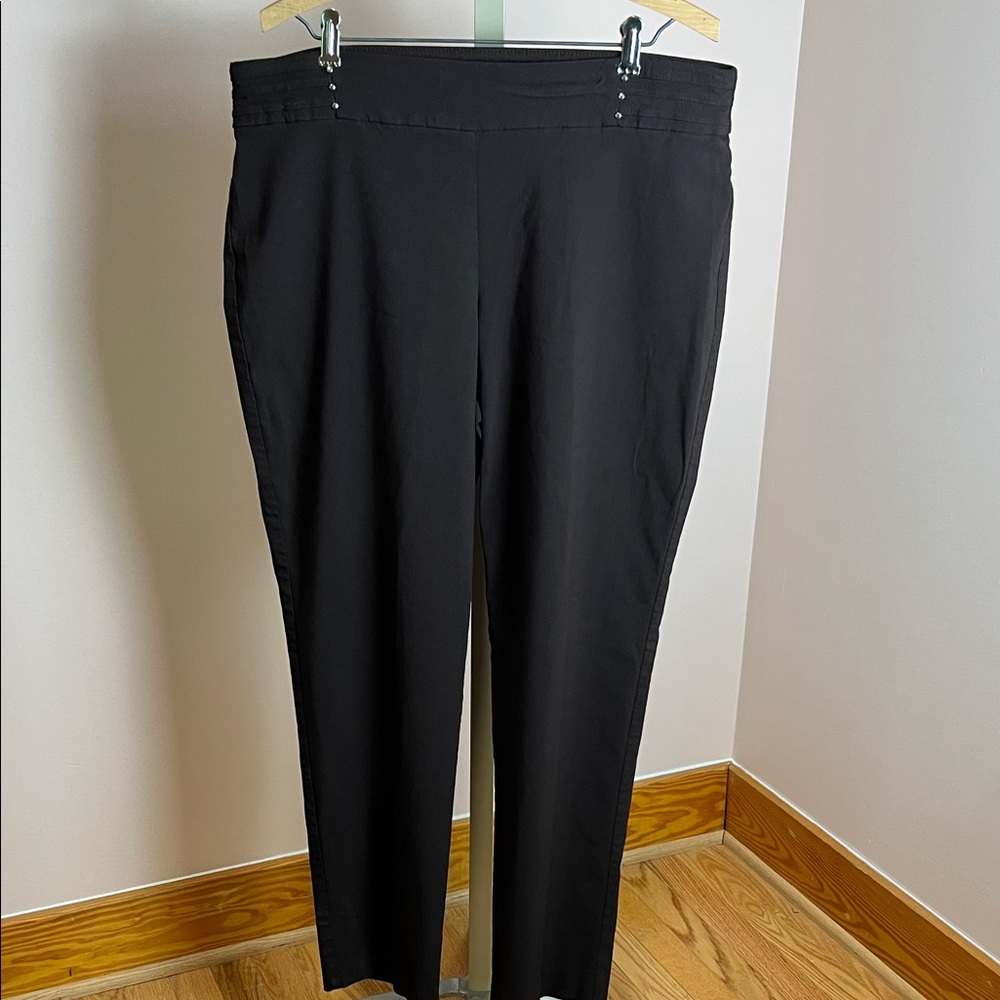 JM Collection Black Trousers